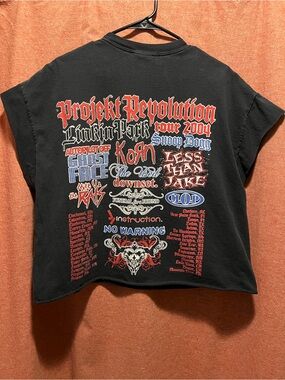 Vintage Y2K Projekt Revolution Linkin Park Snoop Dogg Korn size XL